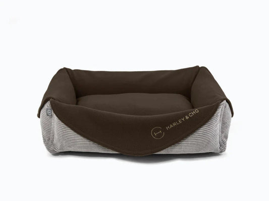 Bettwäsche für Hundebetten aus weichem Vliesstoff HARLEY & CHO