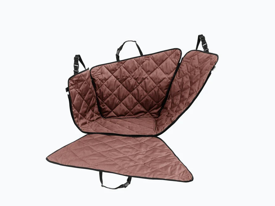 Auto-Hundehängematte Saver Braun für einen Sitz HARLEY & CHO