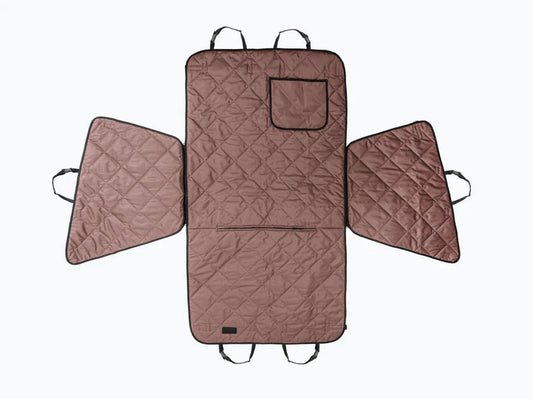 Auto-Hundehängematte Saver Braun für zwei Sitzplätze HARLEY & CHO