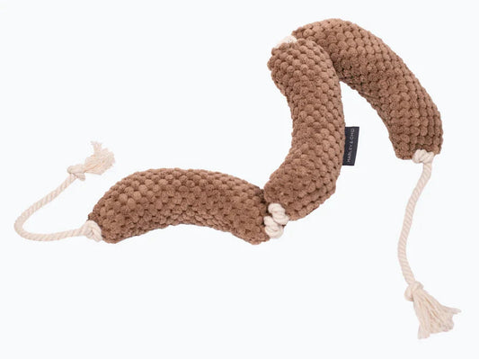 WÜRSTCHEN Katzenspielzeug / interaktives Plüschtier / sanftes Rascheln HARLEY & CHO