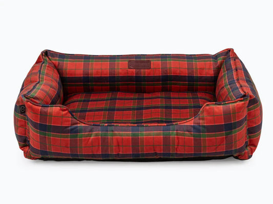 DREAMER Holiday Edition Hundebett aus Möbelvelours / Höchste Funktionalität HARLEY & CHO